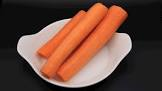 Carotte épluchée 